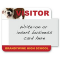 Rectangle Full Color Window Badge (3.25" x 3.5")